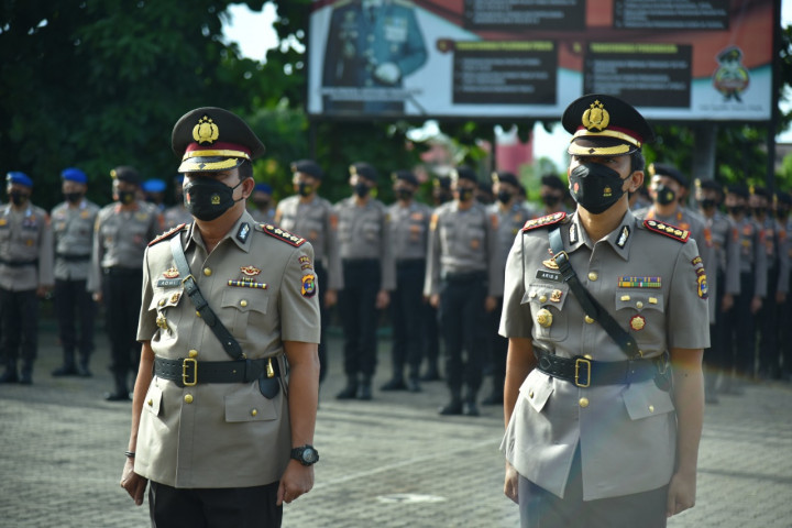 Dua Jabatan Utama Polda Lampung Berpindah Tangan
