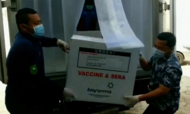 12.514 Dosis Vaksin di Riau Kedaluwarsa