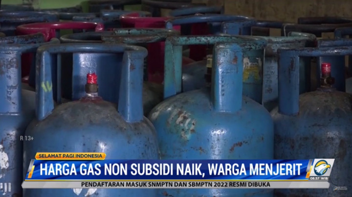 Harga Gas Nonsubsidi Naik di Awal Tahun, Pedagang Menjerit