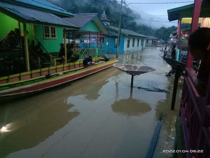 6 Kecamatan di Nunukan Terendam Banjir