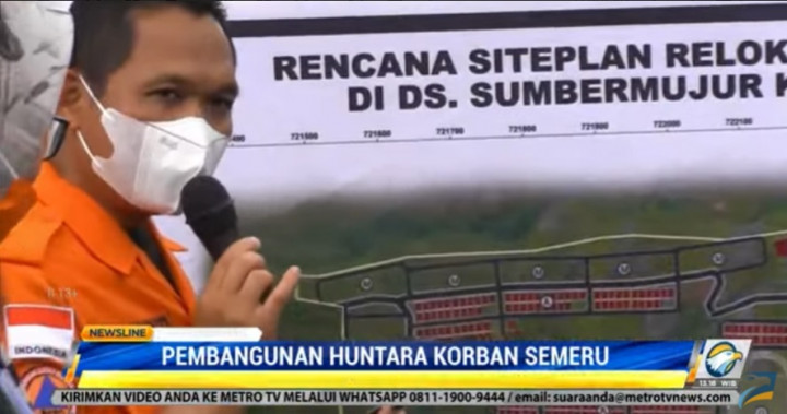 1.500 Huntara Korban Erupsi Semeru Rampung dalam 3 Bulan
