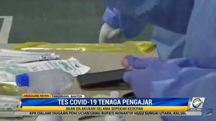 Deteksi Dini Covid-19, Tangerang Teruskan Tes PCR Acak Tenaga Pengajar