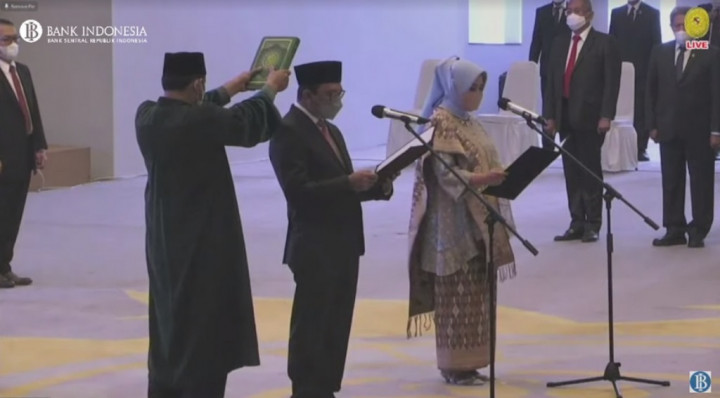 Sah! Juda Agung dan Aida Budiman Resmi Jabat Deputi Gubernur BI