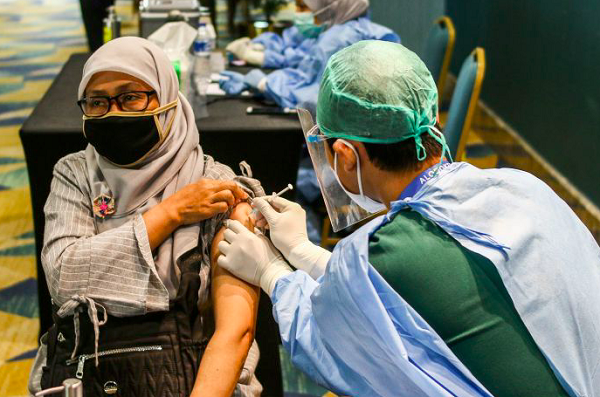 Vaksinasi Covid-19 Kota Bogor Capai 100,68%