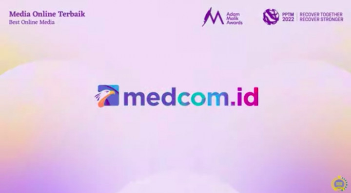 Medcom.id Raih Penghargaan Adam Malik Awards 2022
