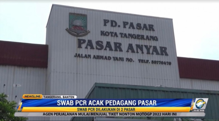 Swab PCR Massal Digelar di Pasar Anyar dan Pasar Bandeng