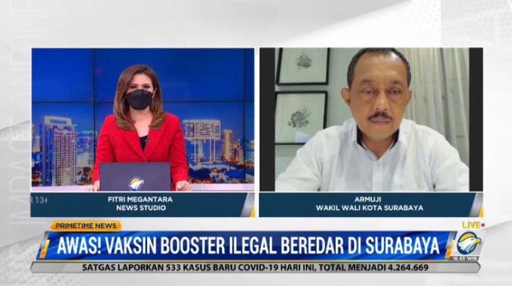 Pemkot Surabaya Klaim Tak Pernah Edarkan Vaksin Booster