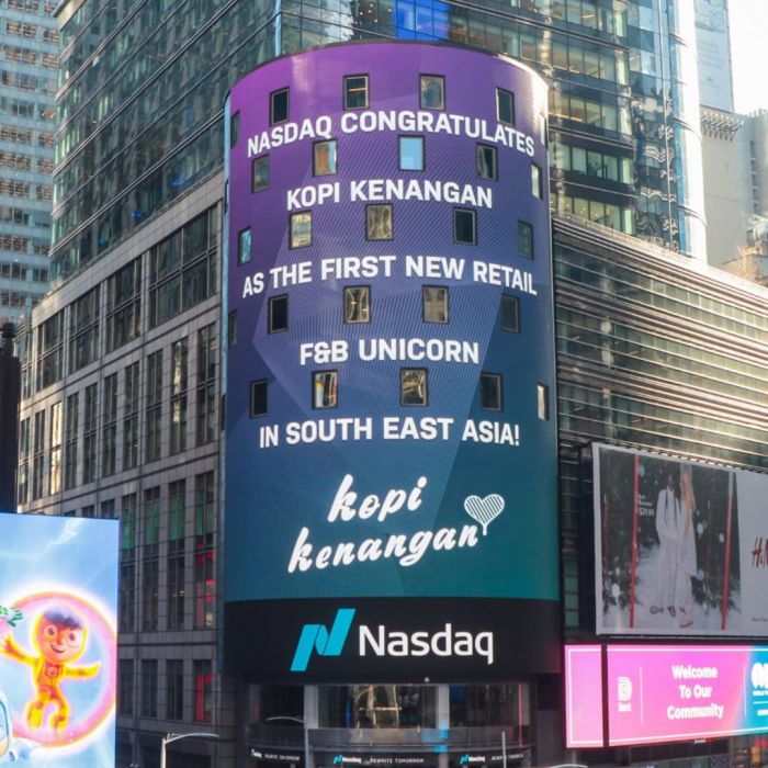 Bursa Nasdaq Sambut Kopi Kenangan Jadi <i>Unicorn</i> Retail Pertama di Asia Tenggara