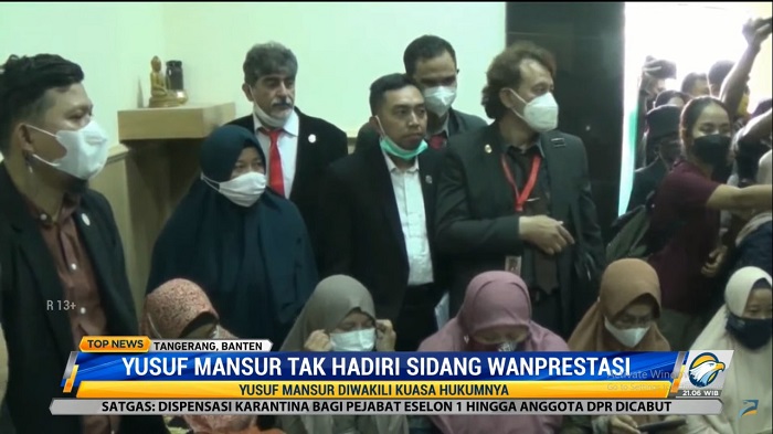 Ustaz Yusuf Mansur Absen Sidang Perdana Wanprestasi Ditunda