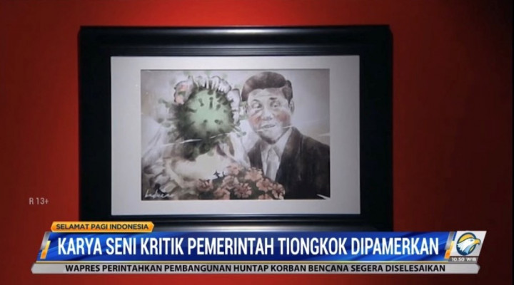 Seniman Pembangkang Tiongkok Kritik Pemerintahannya dari Italia