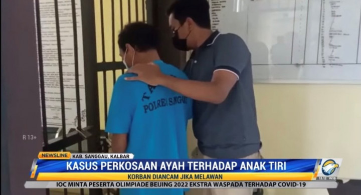 Bejat, Ayah Tiri Tega Setubuhi Anaknya yang Masih di Bawah Umur