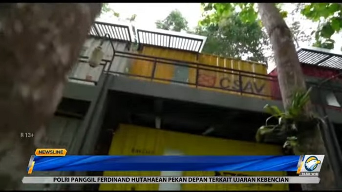 Hotel Kontainer di Tengah Hutan
