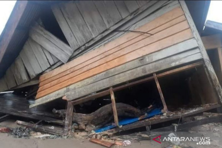 3 Kampung di Distrik Amar, Mimika Rusak Parah Dihantam Banjir Rob