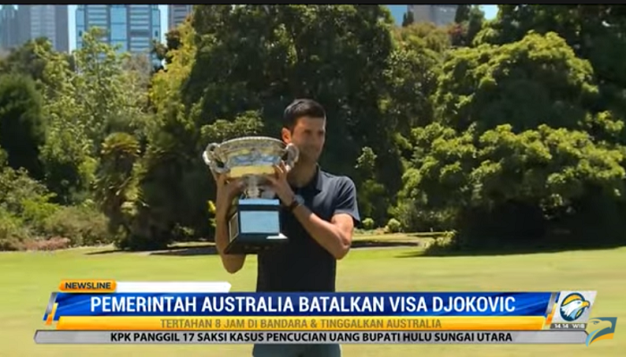 Visa Dibatalkan, Novak Djokovic Terancam Gagal Rebut Gelar Australia Open