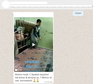 [Cek Fakta] Viral Video Seorang Ayah Aniaya Anaknya dengan Balok Kayu, Begini Faktanya Sebenarnya