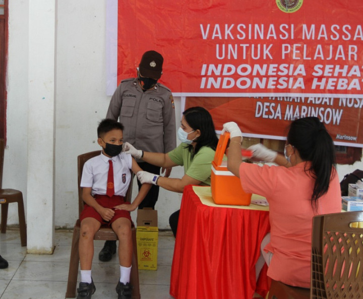 Jelang G20, BIN Kebut Vaksinasi Lansia dan Anak di Sulut