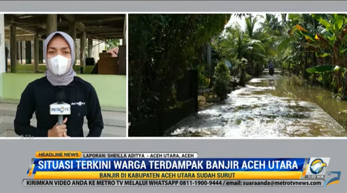 Sepekan Lebih Aceh Utara Dilanda Banjir Aktivitas Kembali Normal