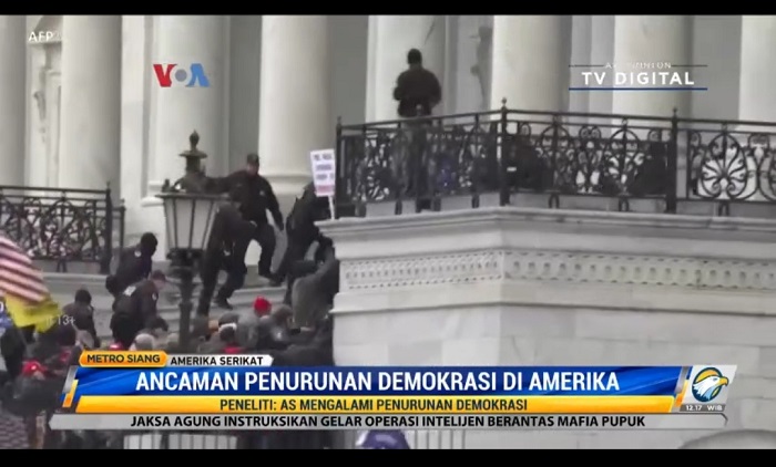 Penurunan Kualitas Demokrasi Amerika Serikat