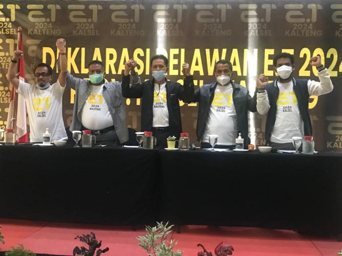 Erick Thohir Kantongi Dukungan Relawan Kalsel dan Kalteng