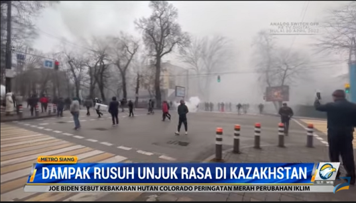 Situasi Memanas, Ribuan Warga Tinggalkan Kazakhstan