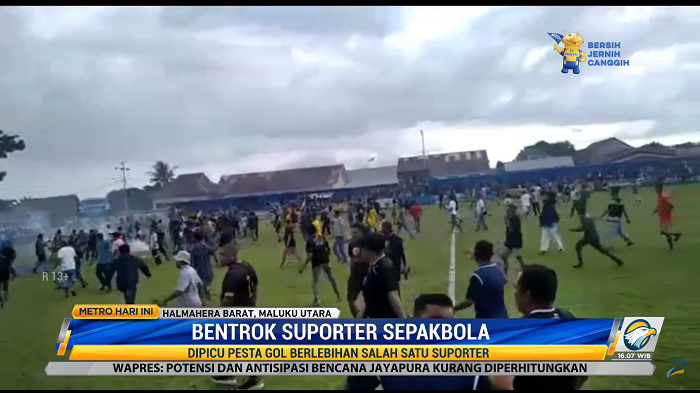 Dua Suporter Klub Sepak Bola di Maluku Terlibat Bentrok