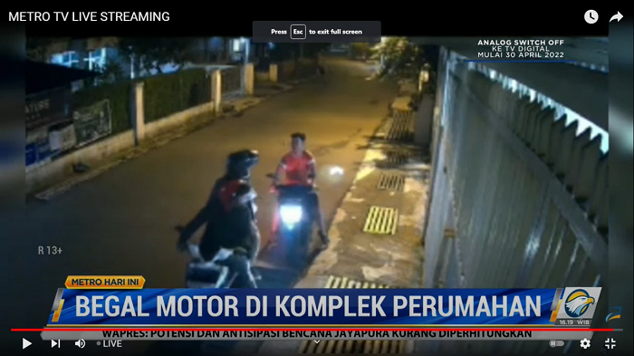 Hati-hati, Jalan Sukasenang di Bandung Rawan Begal Motor