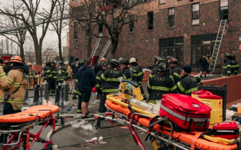 19 Orang Termasuk Anak-anak Tewas dalam Kebakaran Apartemen di New York