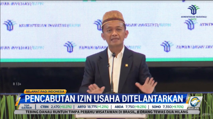 Perusahaan Tak Serius, BKPM Bakal Cabut Izin Usaha Tambang dan Lahan