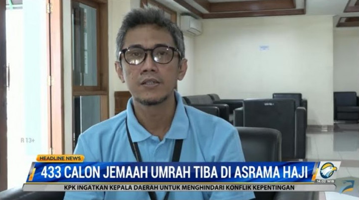 433 Calon Jemaah Umrah Tiba di Asrama Haji Pondok Gede