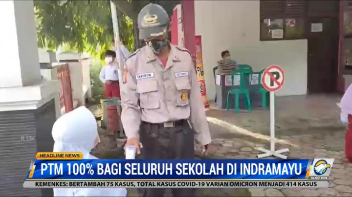 Kasus Covid-19 Menurun, Indramayu Gelar PTM 100%