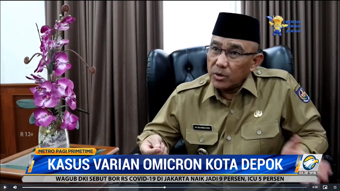 Kasus Varian Omicron di Depok Berasal dari Kereta Api