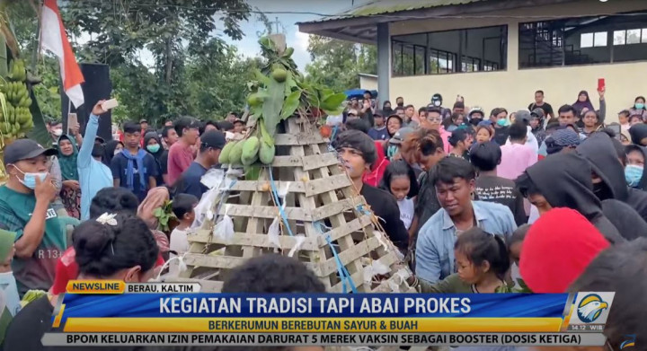 Sayang, Acara Tradisi Kok Abai Protokol Kesehatan