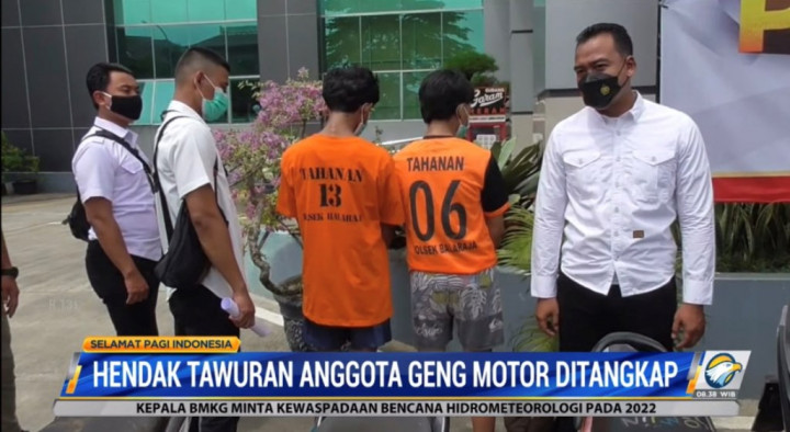 Geng Motor Tangerang Berulah, Senjata Tajam Dikubur di Kebun Pisang