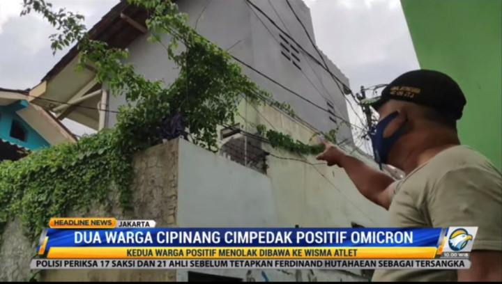 Positif Omicron, Ibu-Anak di Cipinang Cempedak Menolak Dibawa ke Wisma Atlet