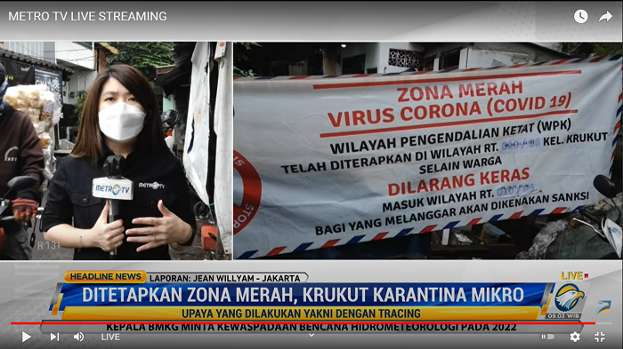 4 RT di Krukut Zona Merah, 36 Warga Terpapar Omicron