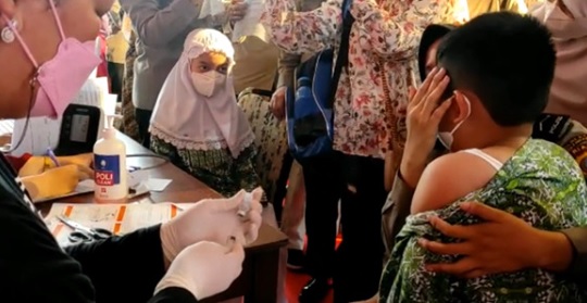 Vaksinasi Anak 6-11 di Pekanbaru Dimulai Hari Ini