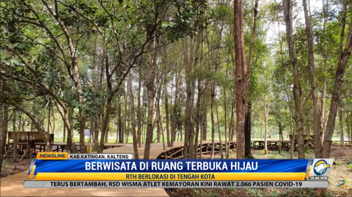 Ruang Terbuka Hijau Jadi Alternatif Tujuan Wisata di Katingan