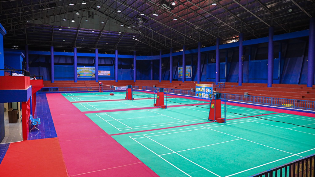 Lapangan latihan Pelatwil Barat PBSI (dok. PBSI)