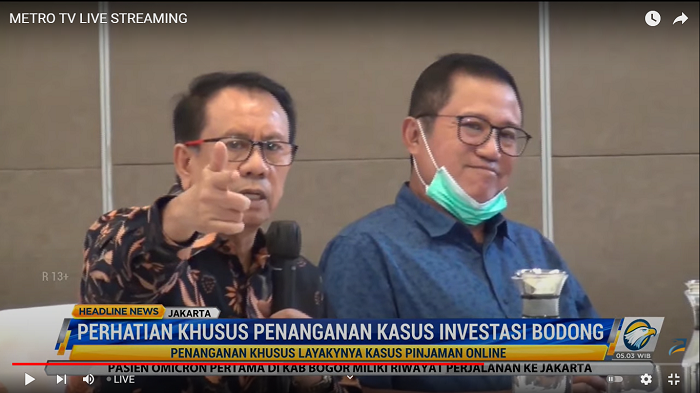 Pemerintah Diminta Serius Tangani Kasus Investasi Bodong