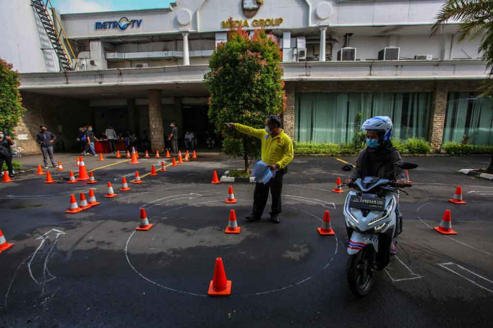 HUT Ke-52, MI dan Satpas Daan Mogot Gelar Pelatihan Uji Praktik Mengemudi