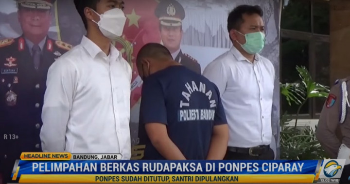 Berkas Pemerkosaan 3 Santri di Bandung Diserahkan ke Kejaksaan