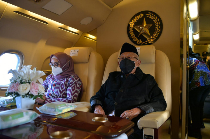 Wapres Tinjau Progres Pembangunan Hunian Sementara Korban Semeru