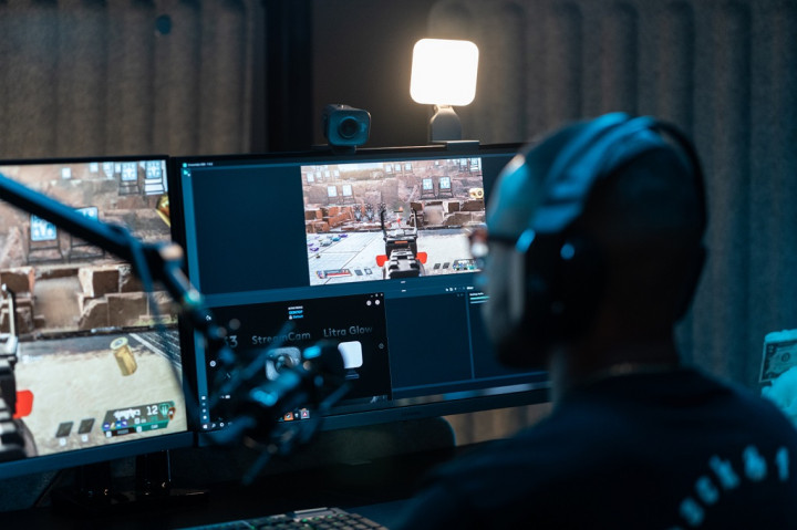 Logitech Umumkan Lampu Litra Glow untuk Streamer