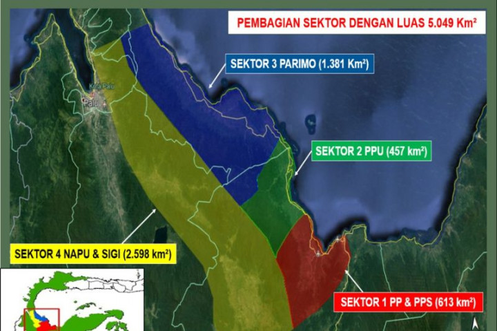 Luas Operasi Satgas Madago Raya Capai 504 Ribu Hektare