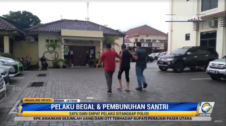 Begal yang Tewaskan Santri di Demak Ditangkap Polisi