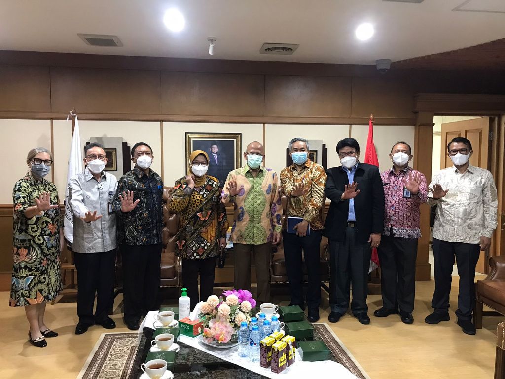 LPEI temui BPK membahas percepatan perbaikan tata kelola lembaga. Foto: dok. LPEI