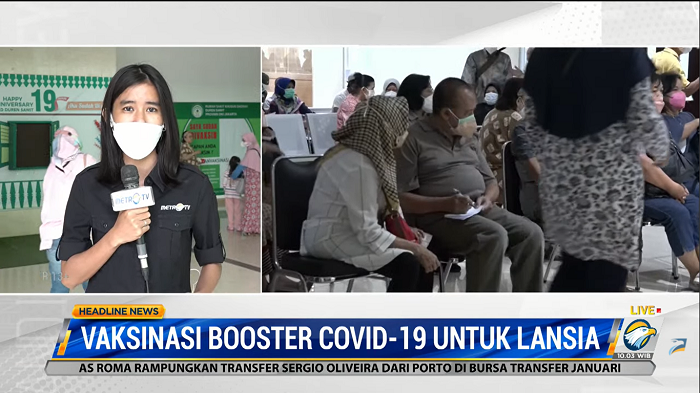 Vaksinasi Booster Covid-19 untuk Lansia