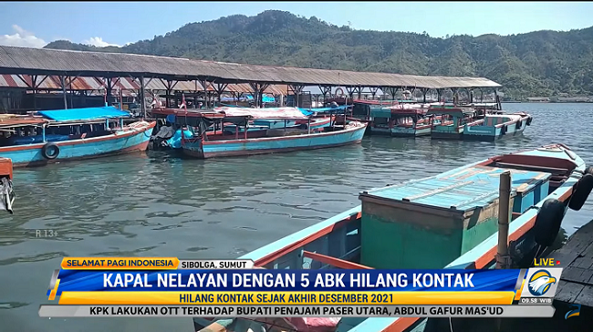 5 ABK Hilang Kontak Sejak Akhir Desember