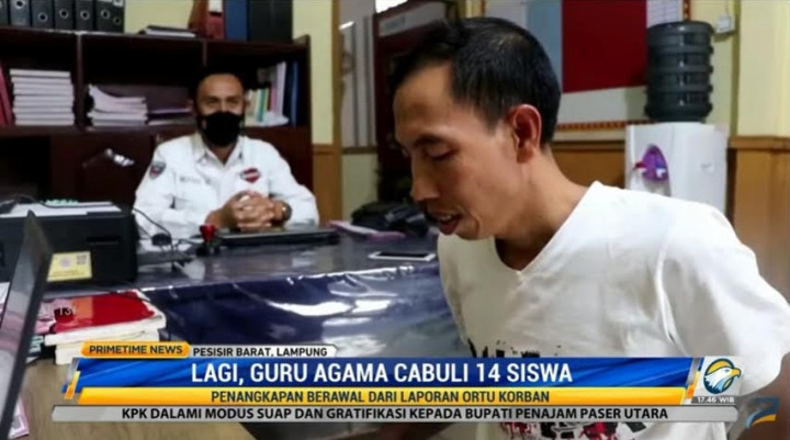 Kelakuan Cabul Guru Agama di Lampung, 14 Siswa Jadi Korban