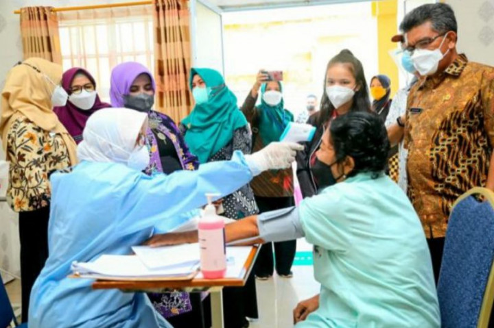 Pemkot Tanjungpinang Target 3.500 Orang Divaksin Booster Per Hari